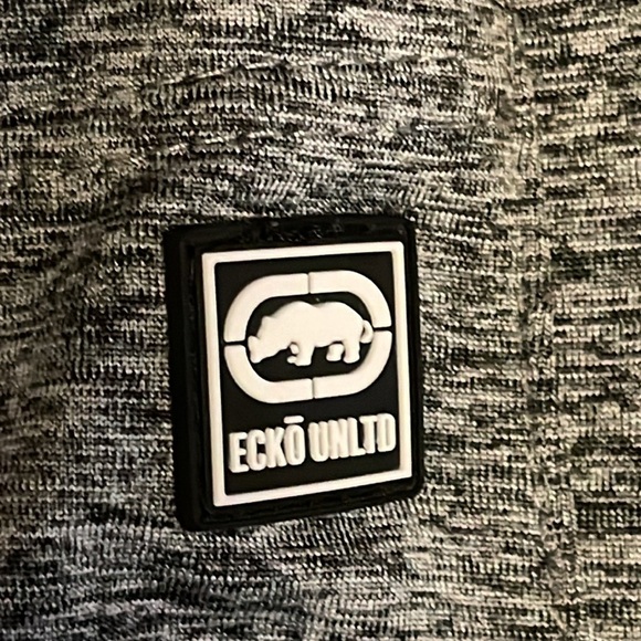 NWT ECKO UNLTD. HEATHER GRAY JOGGER PANTS MEN’S SZ M, 3 pockets, elastic waist. - Picture 12 of 16